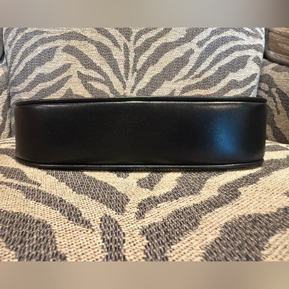 Vintage Coach Tweed Mini Hand Bag Black & White - Picture 4 of 6